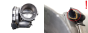 Kaasuläpän venttiili Alfa Romeo Iveco Opel 0280750073 Bosch 2525