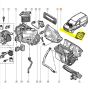 Mukavuustoimintojen Ohjausyksikkö Alkuperäinen Renault Kangoo 8200095112