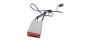 Turvavyön kiinnitin Oikea Taka 96480893GW TRW 33042547 Citroen C5