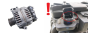 Laturi 8200727051-B 0124415043 Renault Dacia 98A