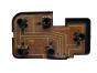 Takalampun sisäosa Vasen Taka 95619036 Citroen BX Seima 20969011 13211