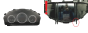 Kierroslukumittari Mercedes C W204 A2049006900 VDO