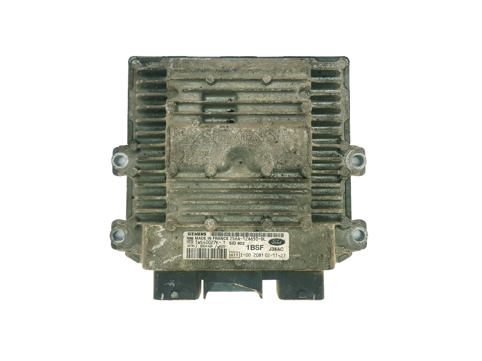 Ohjausyksikkö 2S6A-12A650-BL 5WS40027K-T SID 802 Ford Siemens 33043 main product photo