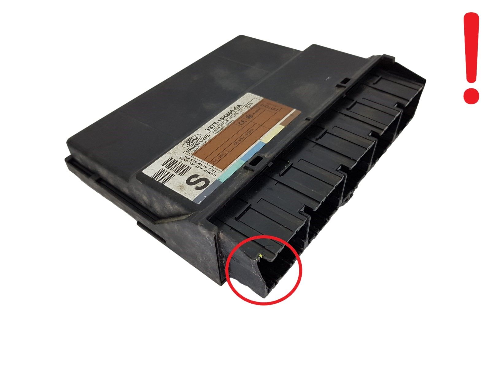 Ohjausyksikön moduuli Ford 3S7T-15K600-SA 5WK48751B T83SA Siemens VDO main product photo