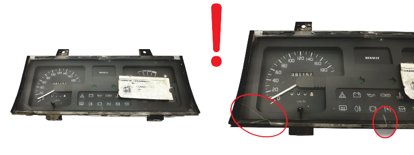 Nopeusmittari Renault Clio 1 A1D190K1 19556101 47268 main product photo
