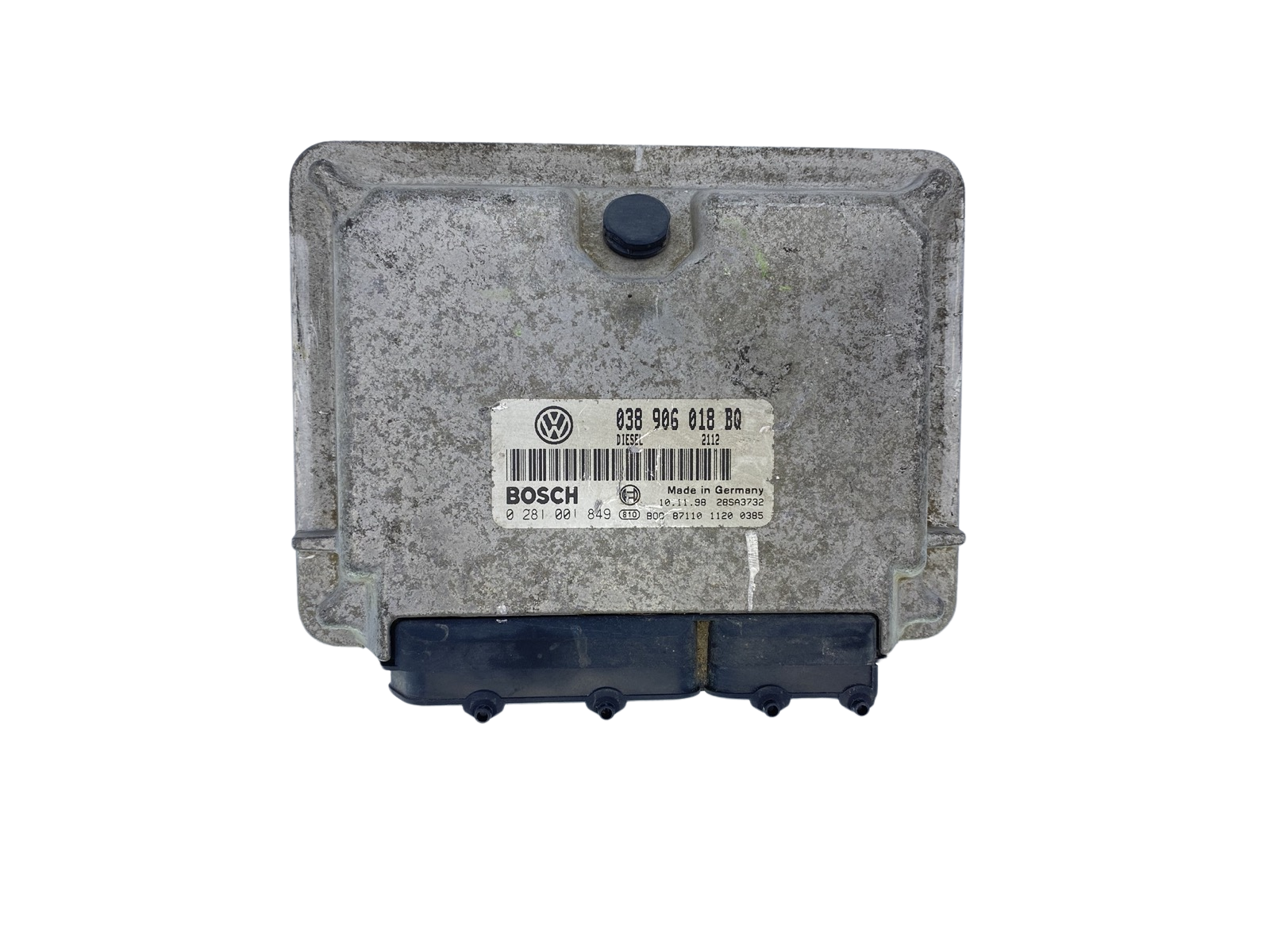 Ohjausyksikkö 038906018BQ 0281001849 VW Bosch 61884 main product photo