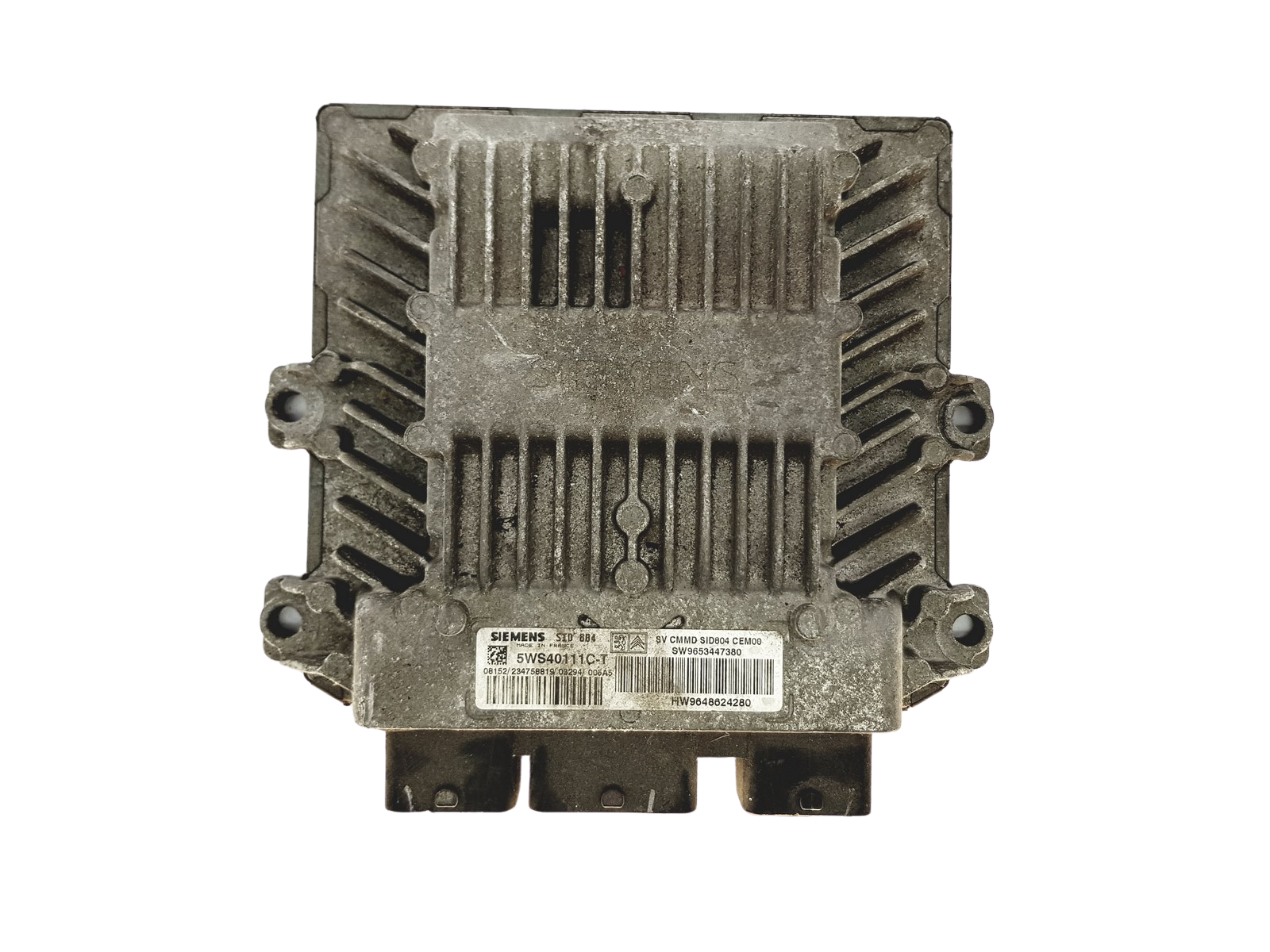 Ohjausyksikkö 9653447380 5WS40111C-T SID804 PSA Siemens 26588 main product photo