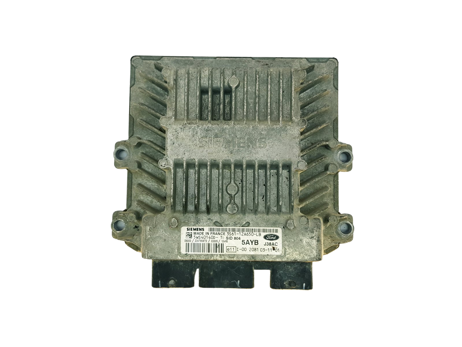 Ohjausyksikkö 3S61-12A650-LB 5WS40140D-T SID 804 Ford Siemens 33003 main product photo