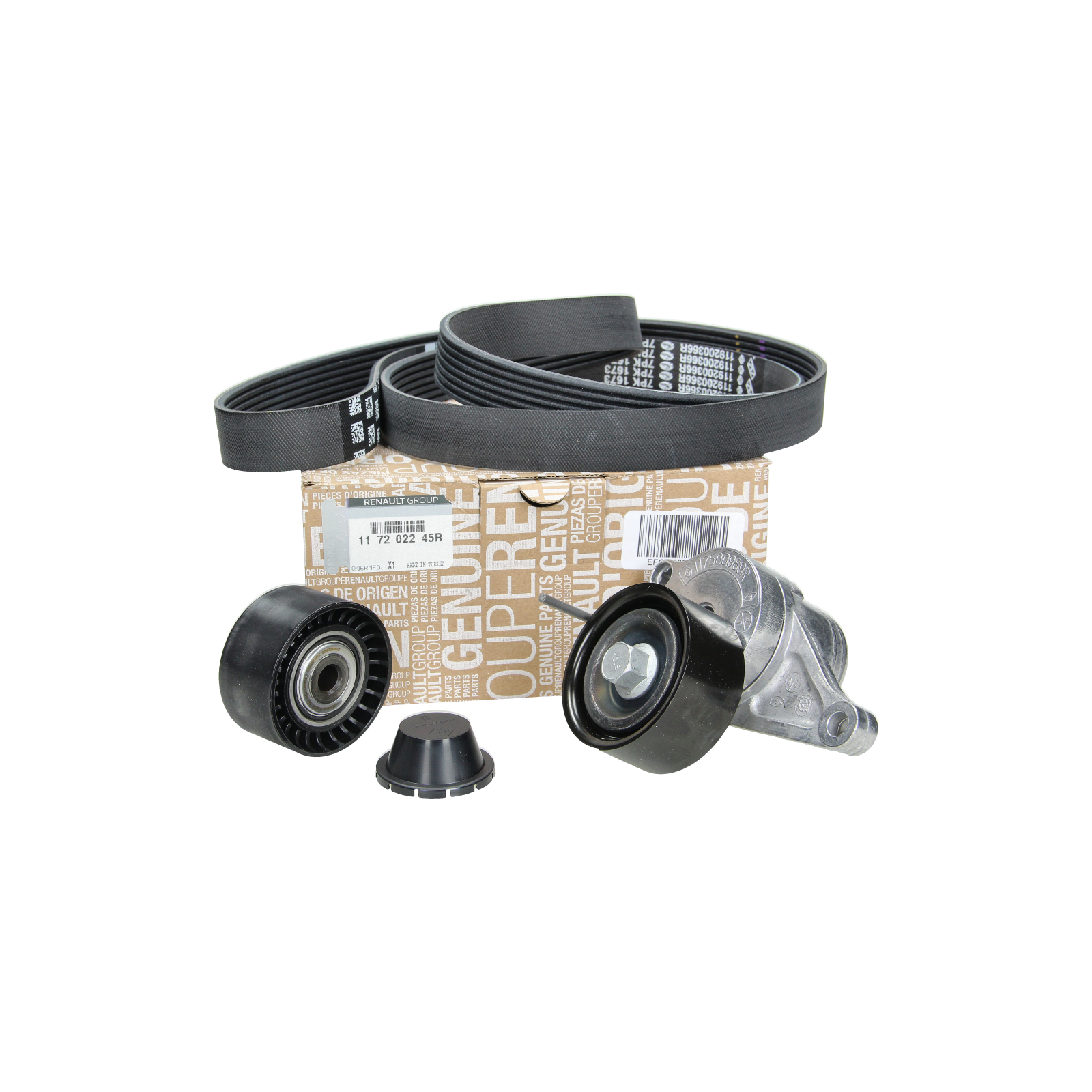 Käyttöhihnan Kiristin Alkuperäinen 117202245R Renault main product photo