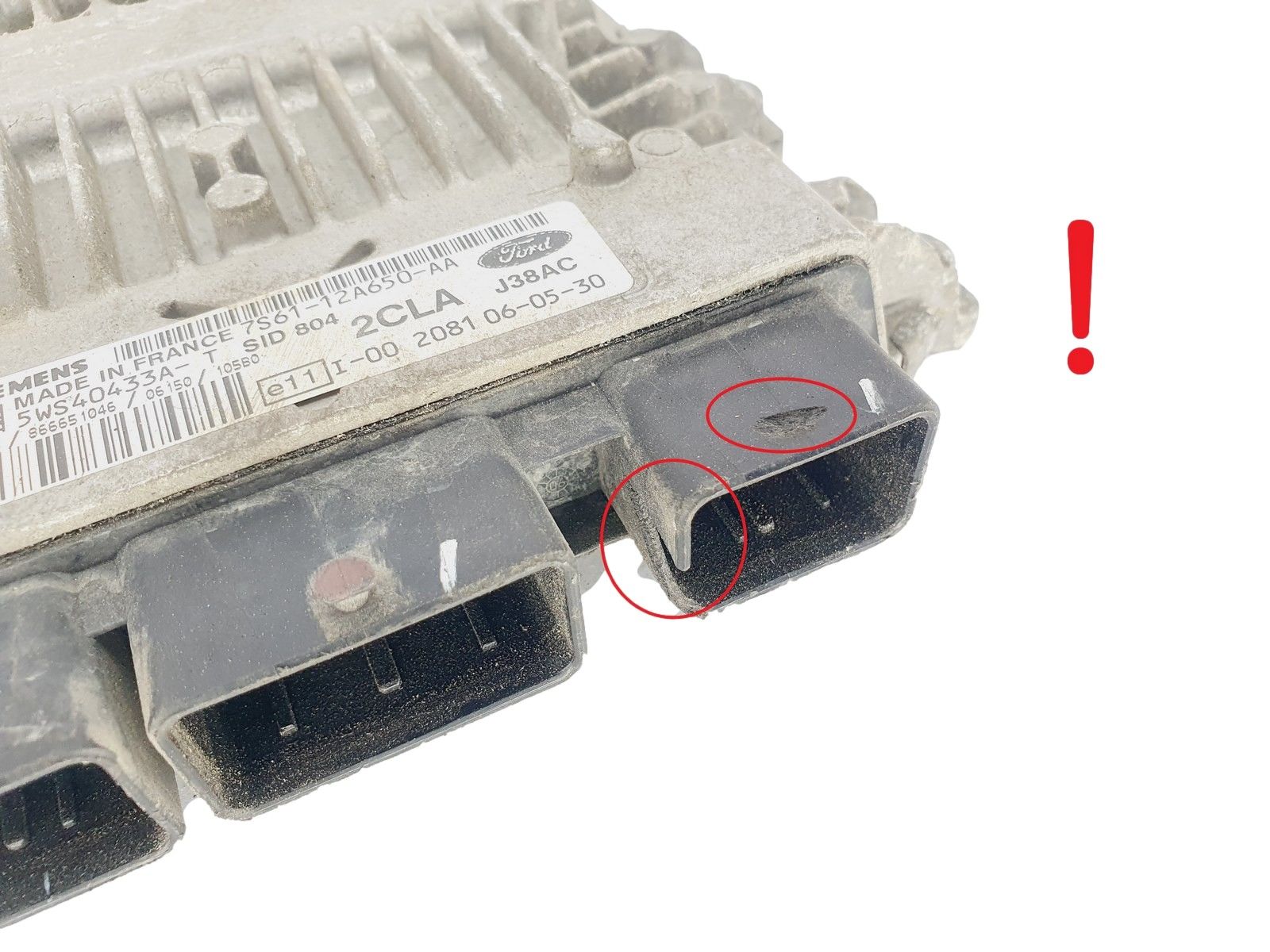 Ohjausyksikkö 7S61-12A650-AA 5WS40433A-T SID 804 Ford Siemens 47104 main product photo