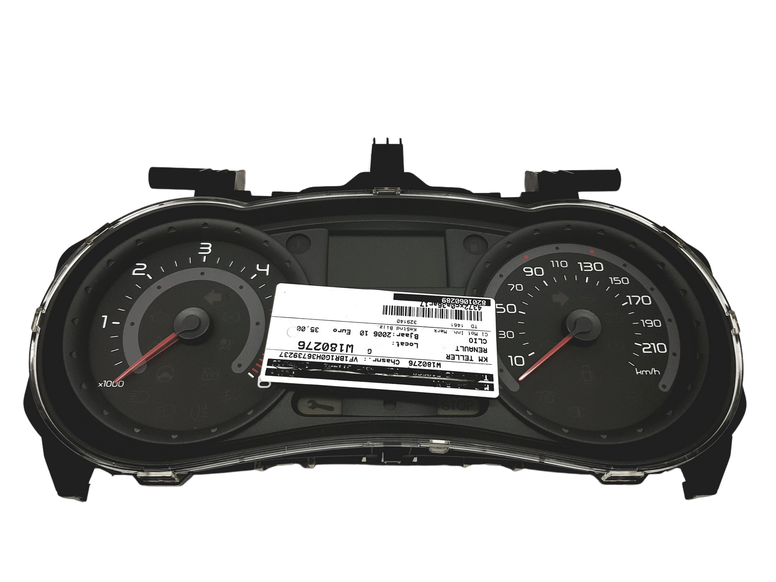 Kierroslukumittari Renault Clio 3 8200582702 G 32480 main product photo