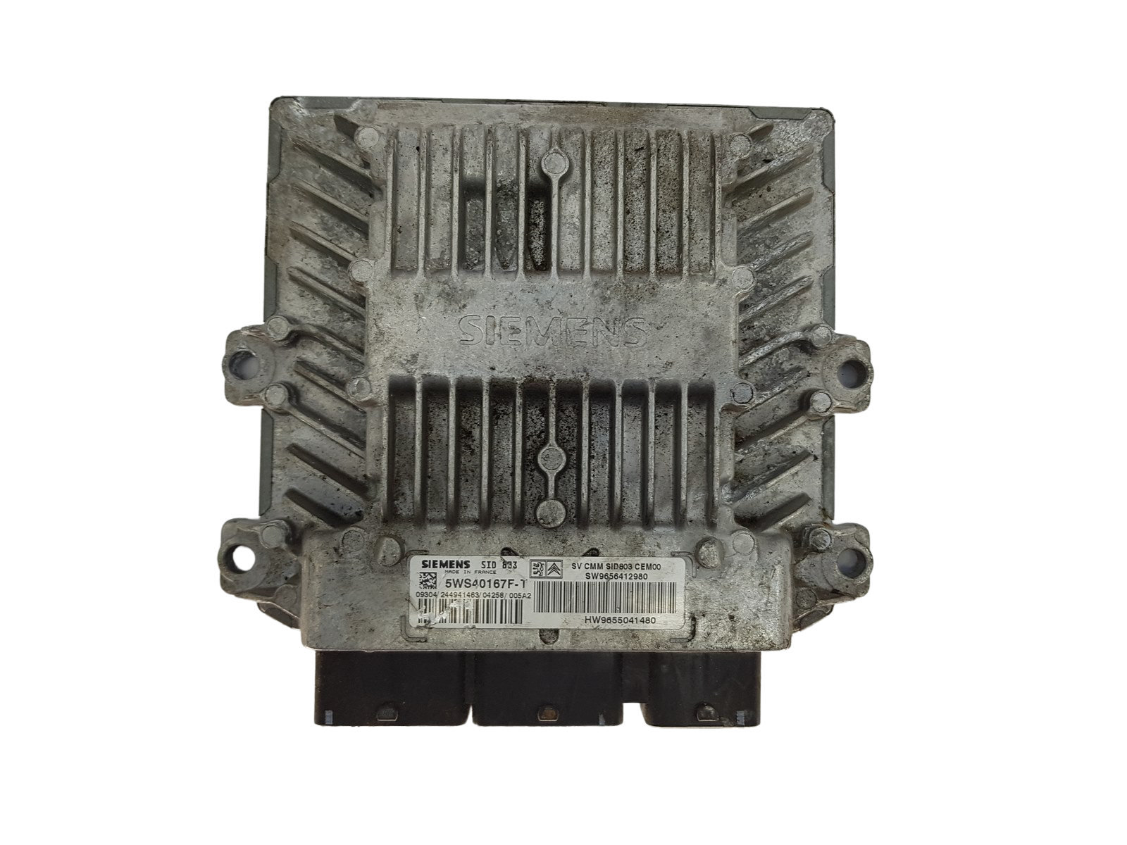 Ohjausyksikkö 9656412980 9655041480 5WS40167F-T PSA Siemens 14042 main product photo