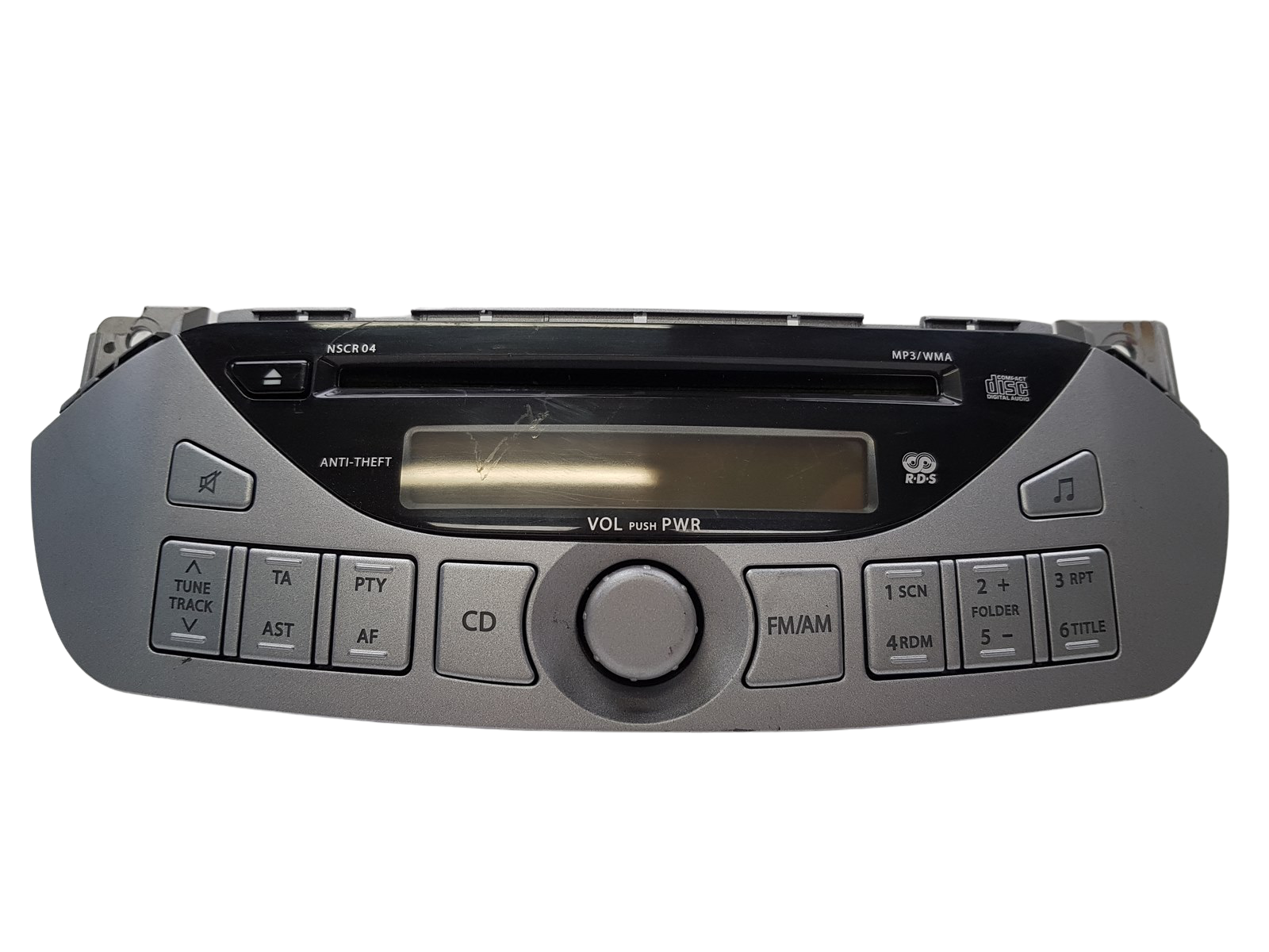 Radio Cd Mp3 Soitin Nissan Pixo 39101M68K00 39101-68K0 CDF-R3019A 1213 main product photo