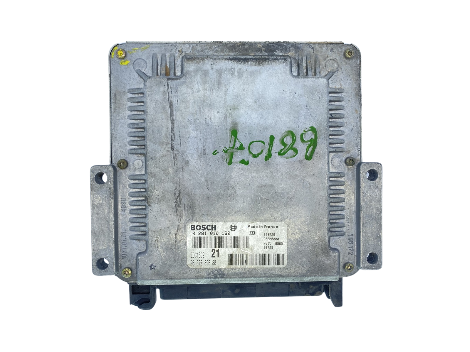 Ohjausyksikkö 0281010162 9637089680 28FM0000 PSA Bosch 63822 main product photo