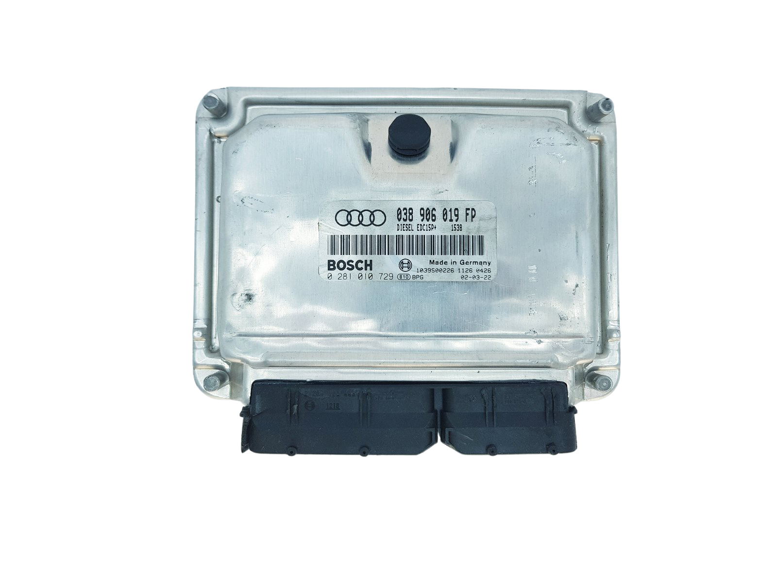 Ohjausyksikkö 038906019FP 0281010729 Audi Bosch 32715 main product photo