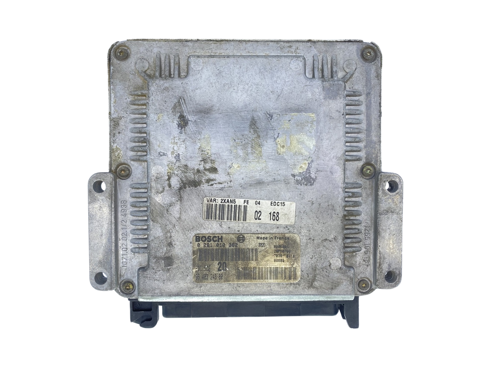 Ohjausyksikkö 0281010362 9640324380 28FM0190 PSA Bosch 63590 main product photo