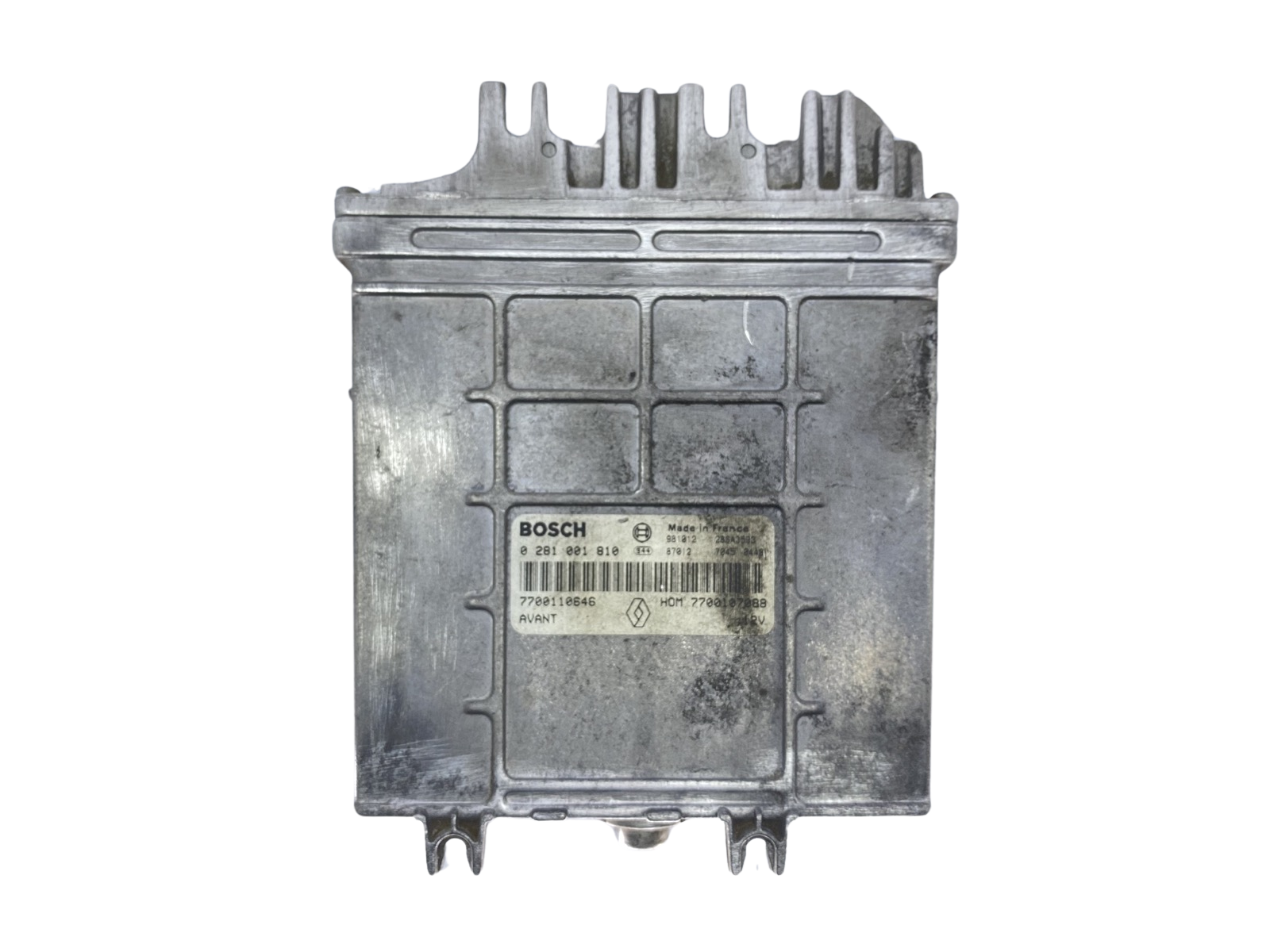 Ohjausyksikkö 0281001810 7700110646 7700107088 Renault Bosch 63975 main product photo