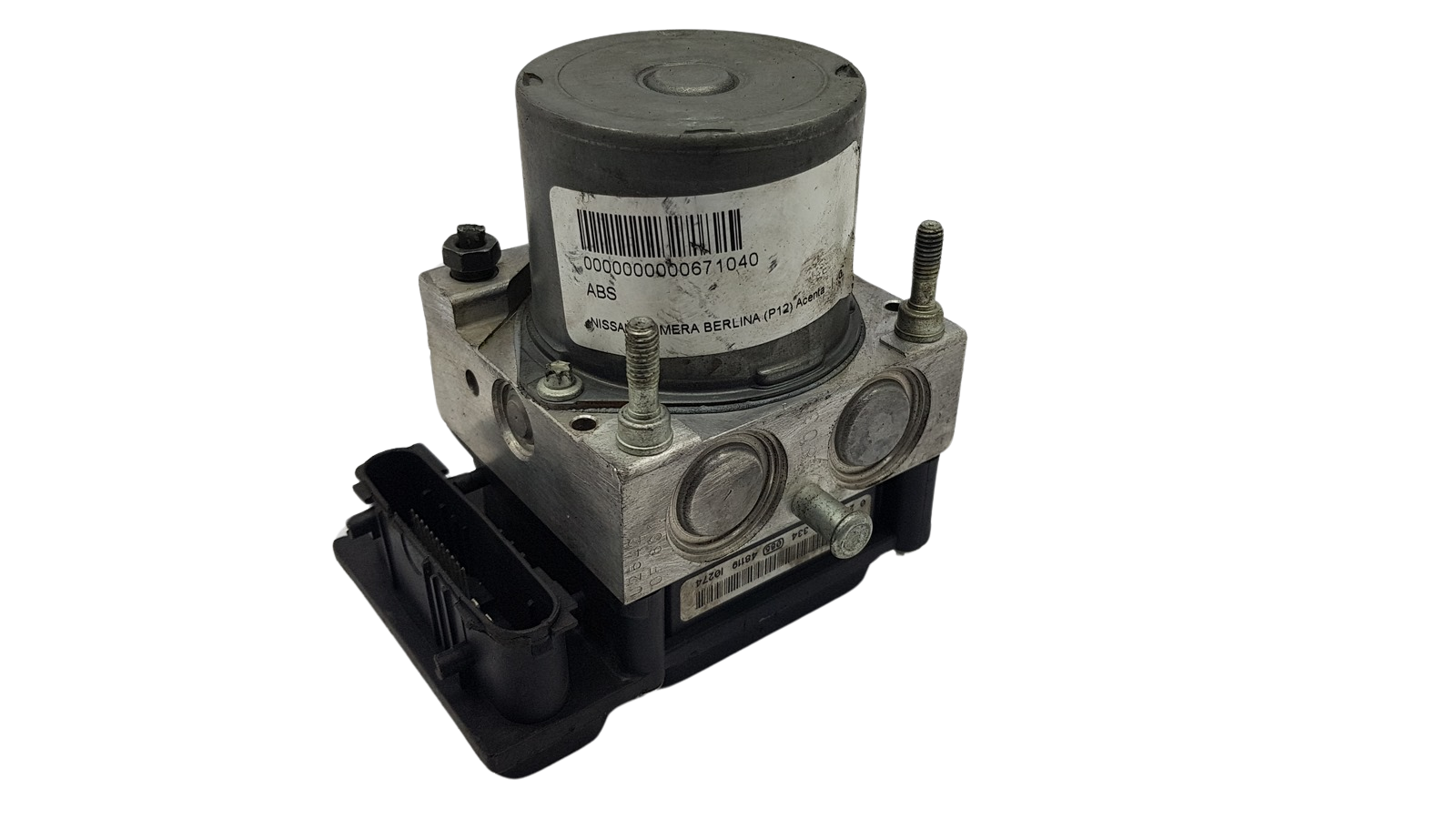 Abs-pumppu Nissan Primera 47660AV712 0265800334 0265231317 1275 main product photo