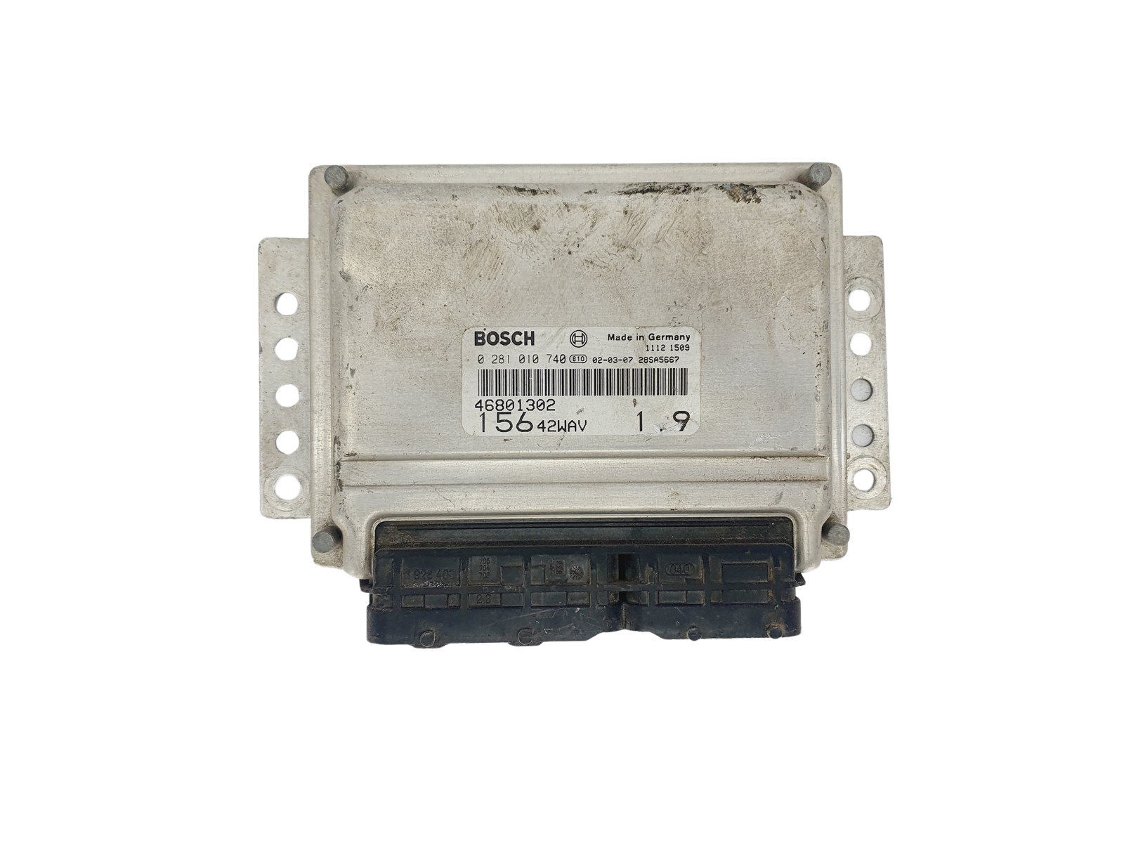 Ohjausyksikkö 46801302 0281010740 15642WAV Alfa Romeo Bosch 46375 main product photo
