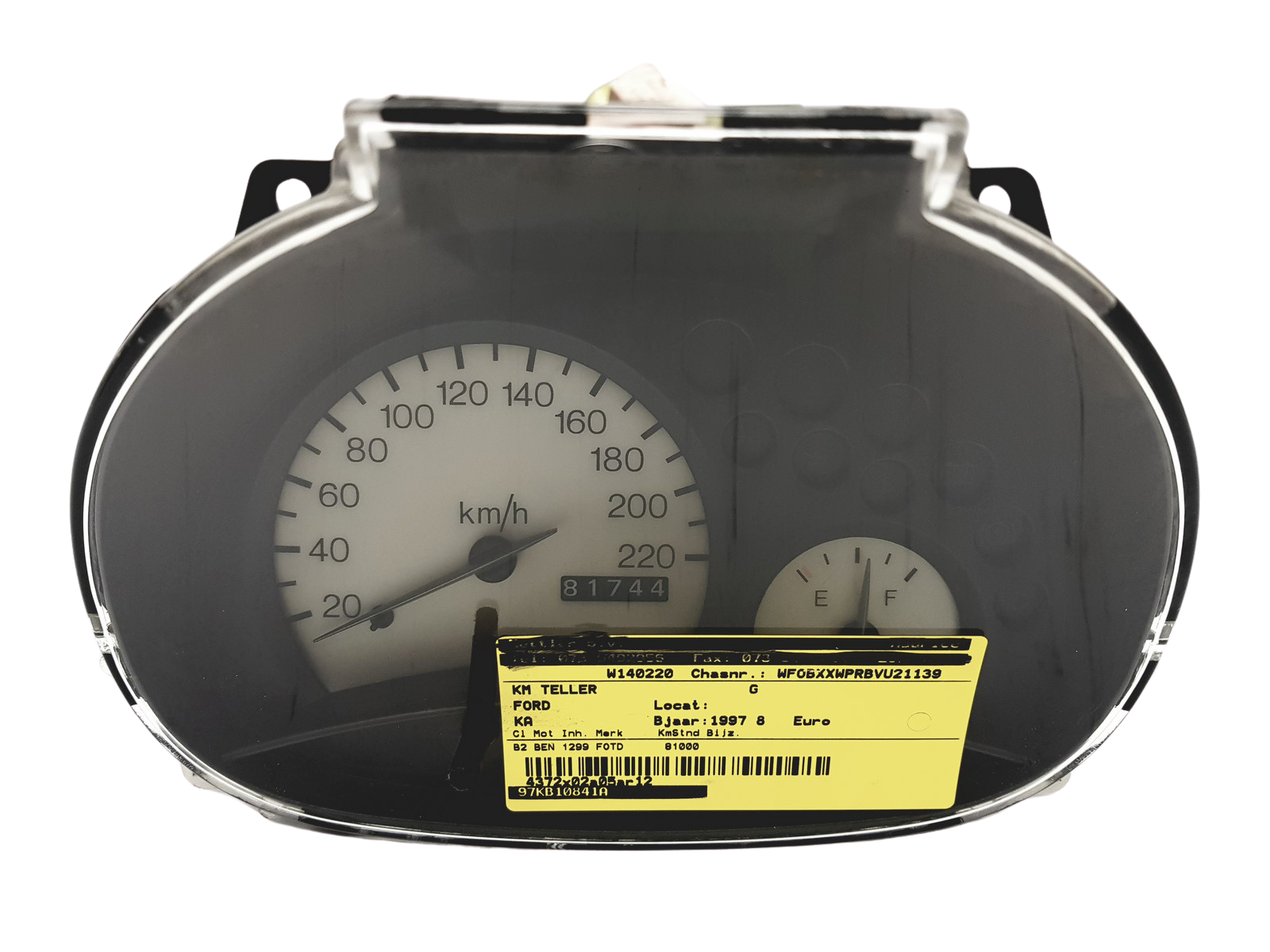 Nopeusmittari Ford Ka 97KB-10849-AF 97KB10849AF 30788 main product photo