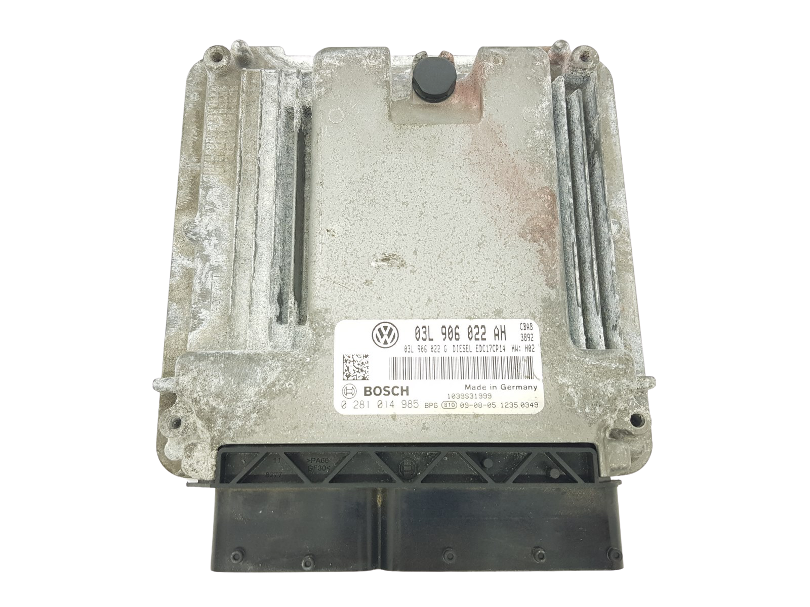 Ohjausyksikkö 03L906022AH 0281014985 VW Bosch main product photo