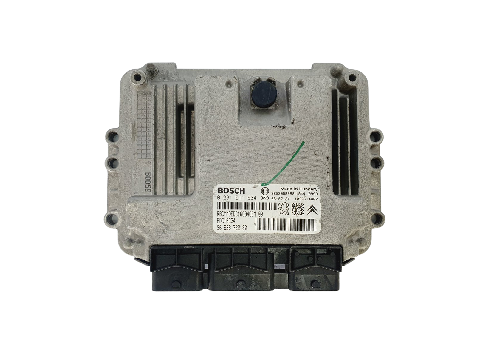 Ohjausyksikkö 0281011634 9662872280 9653958980 PSA Bosch main product photo
