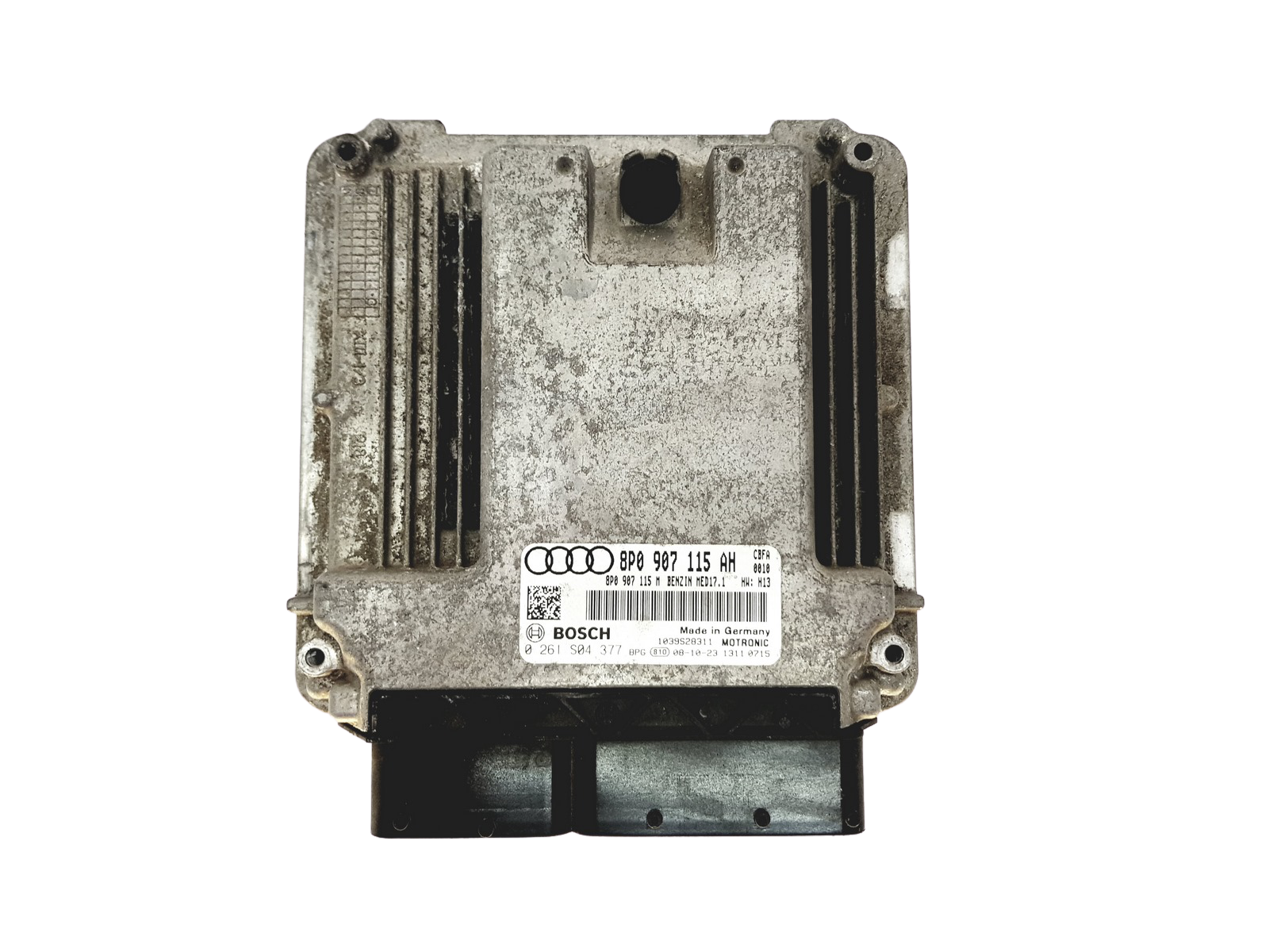 Ohjausyksikkö Audi 8P0907115AH 0261S04377 Bosch main product photo