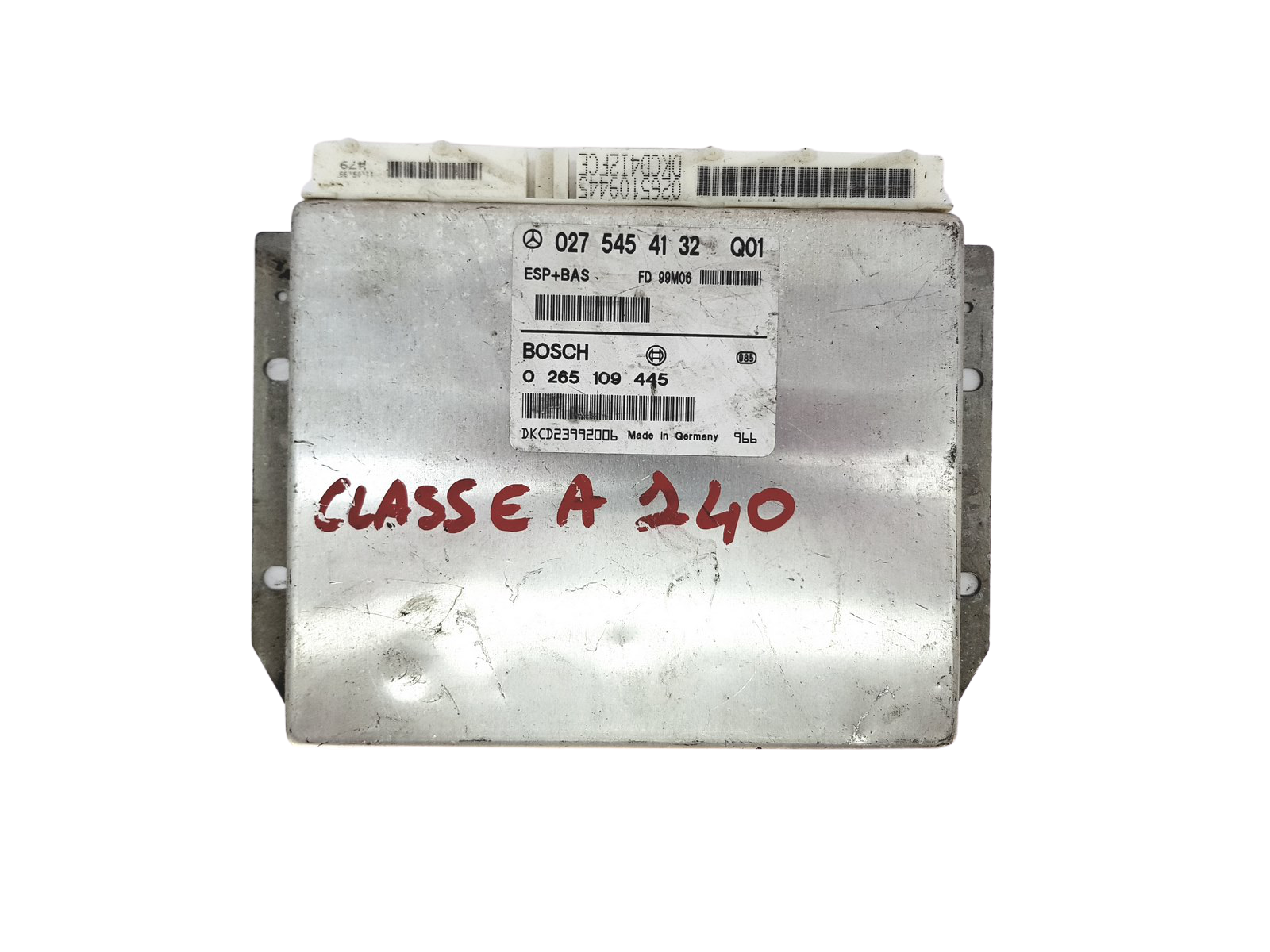 Ohjausyksikkö ESP 0275454132 0265109445 Mercedes Bosch 26112 main product photo