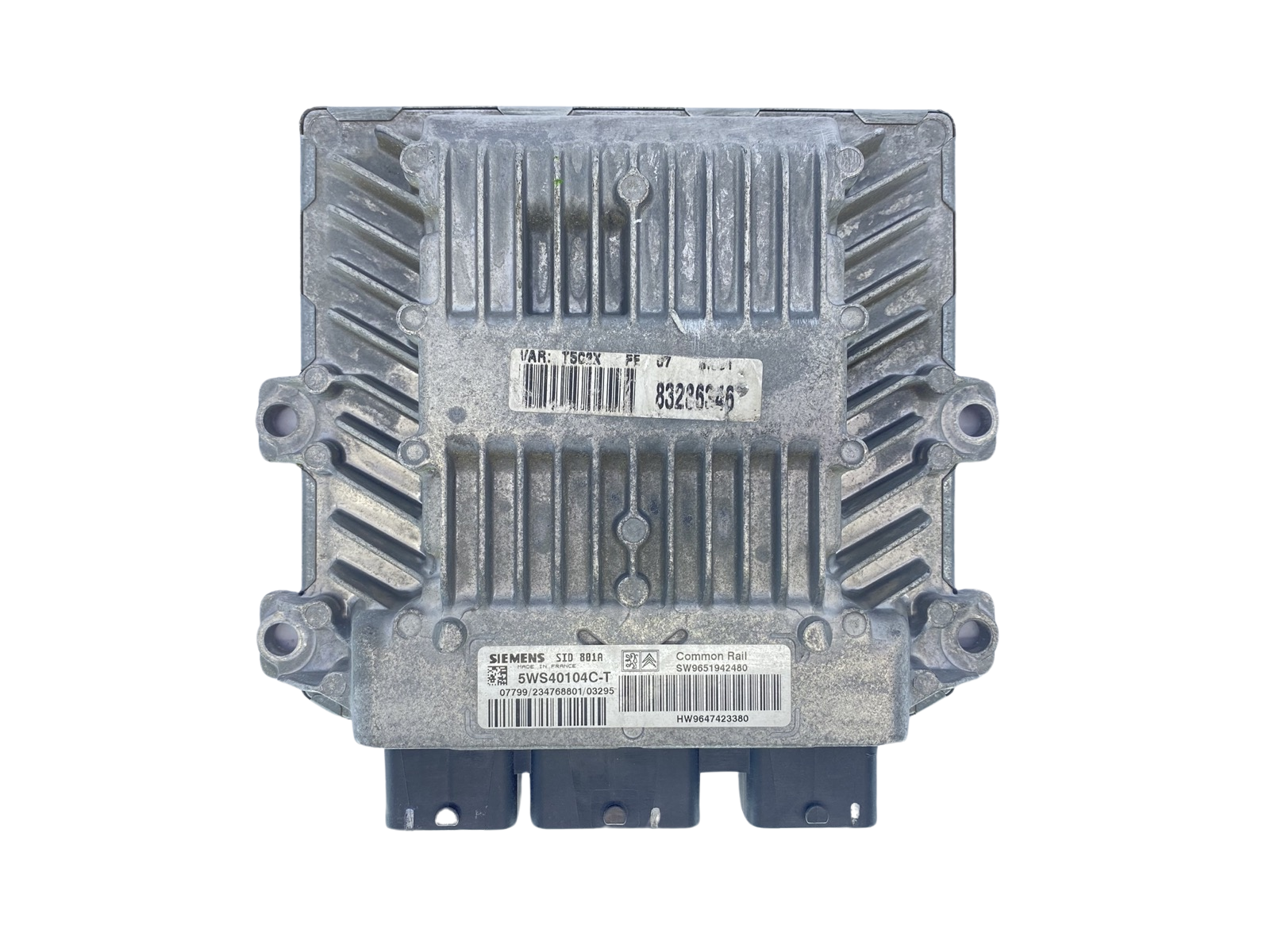 Ohjausyksikkö 5WS40104C-T 9651942480 9647423380 PSA Siemens 63826 main product photo