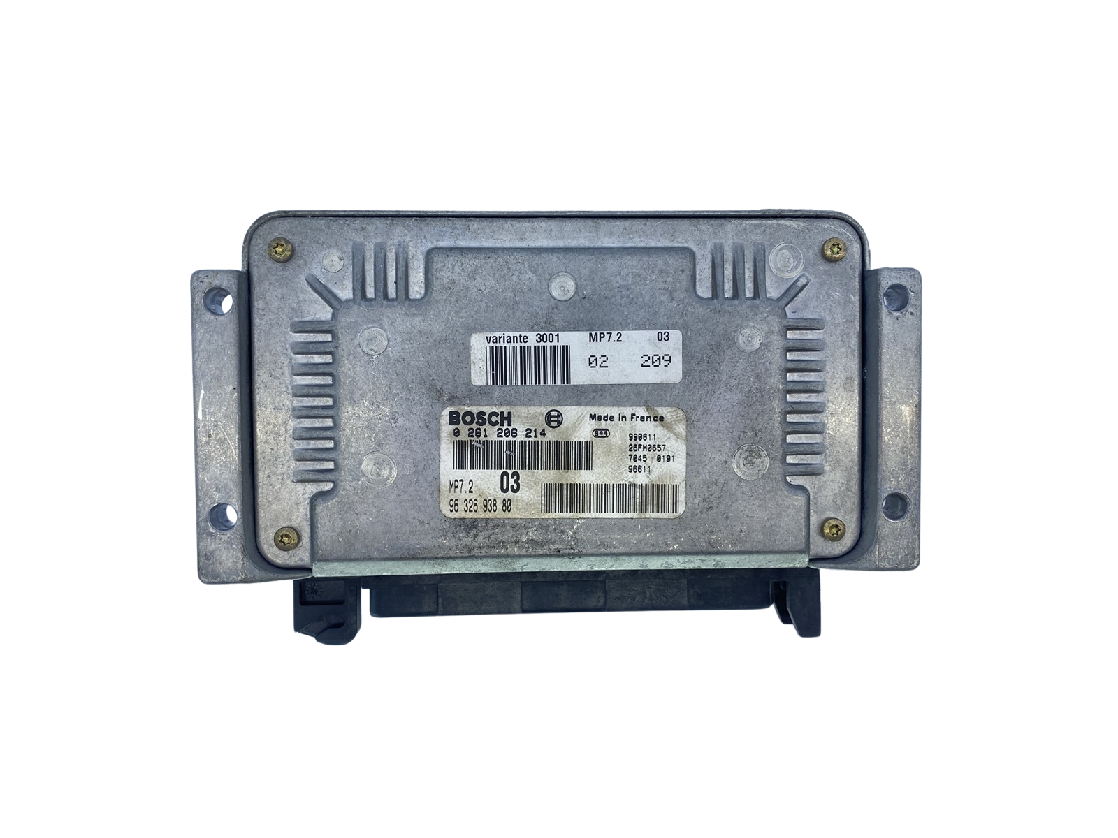 Ohjausyksikkö 0261206214 9632693880 26FM0657 PSA Bosch 63017 main product photo