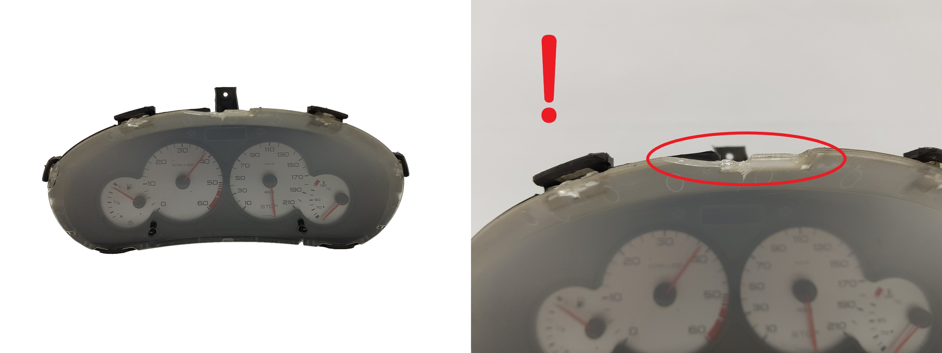 Nopeusmittari Peugeot 206 9648836580 000500803 3141 main product photo