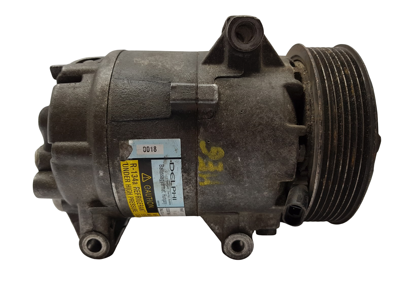 Ilmastoinnin Kompressori Renault Scenic 2 Megane 2 8200309193 01140018 Delphi 7051 main product photo