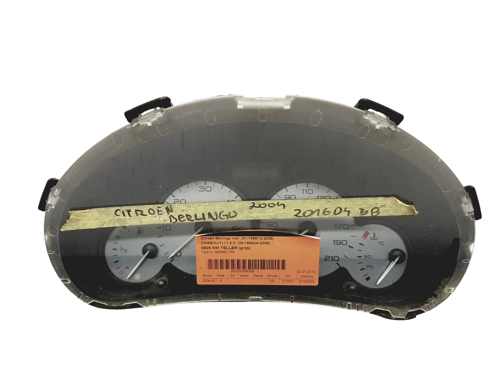 Nopeusmittari Partner 1 Berlingo 1 9656801780 PSA 53558 main product photo