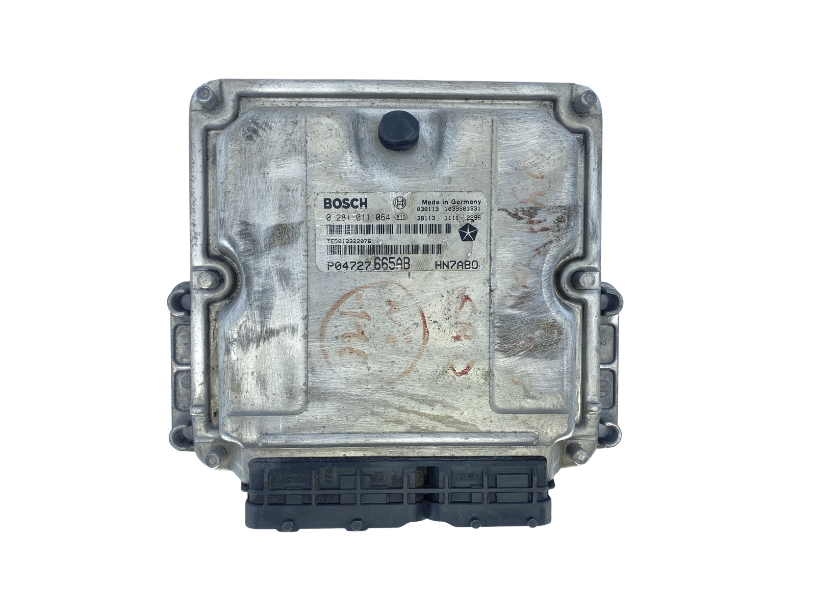 Ohjausyksikkö 0281011064 P04727665AB HN7ABO Chrysler Bosch 54512 main product photo