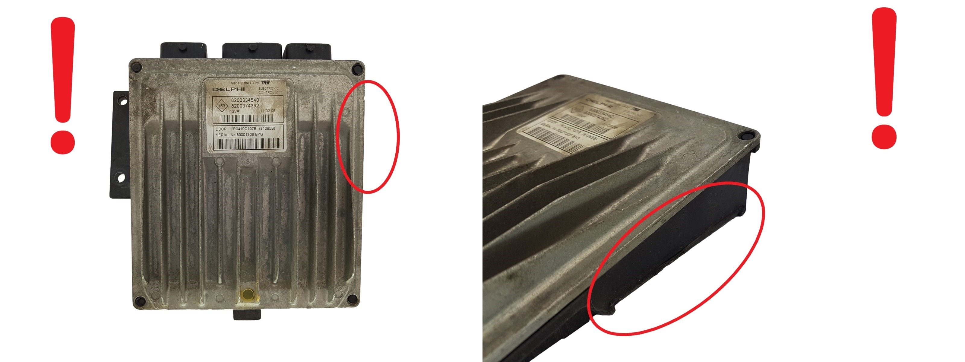 Ohjausyksikkö 8200334540 8200374392 R0410C107B Renault Delphi 2919 main product photo