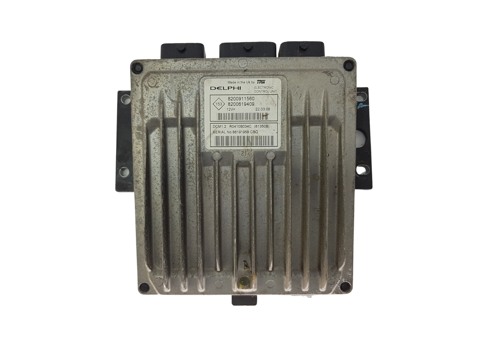 Ohjausyksikkö 8200911560 8200619409 R0410B034C Renault Delphi 19271 main product photo