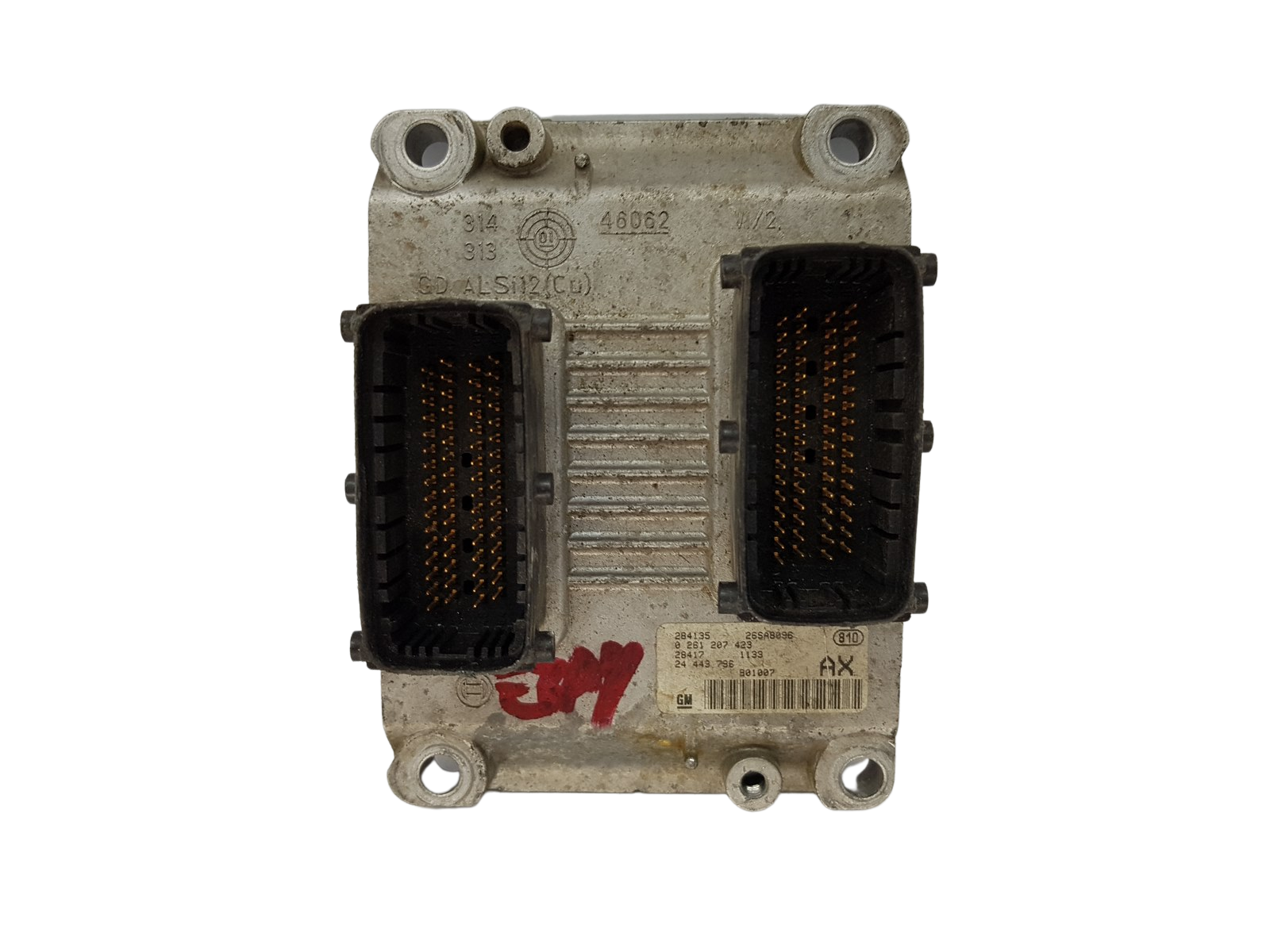 Ohjausyksikkö Opel 24443796 0261207423 Bosch GM 16129 main product photo