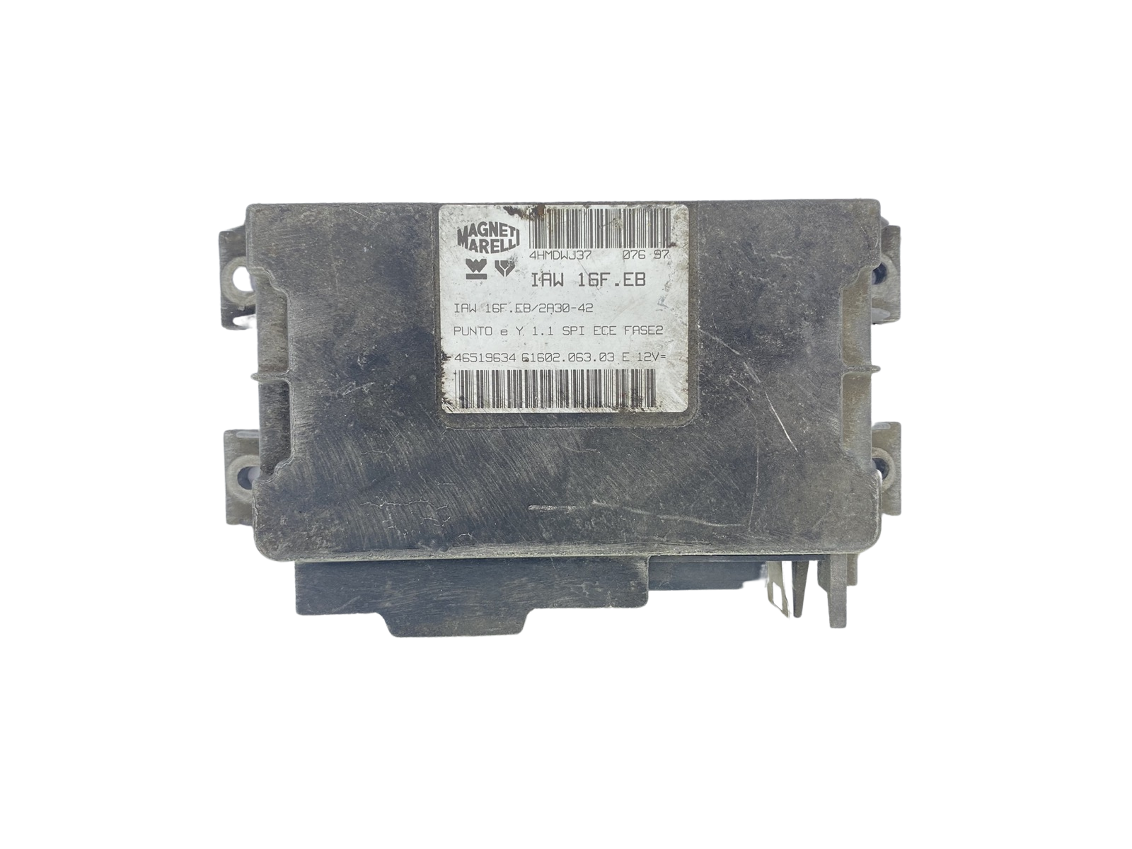 Ohjausyksikkö IAW16F.EB 46519634 61602.063.03 Fiat Magneti Marelli 55610 main product photo