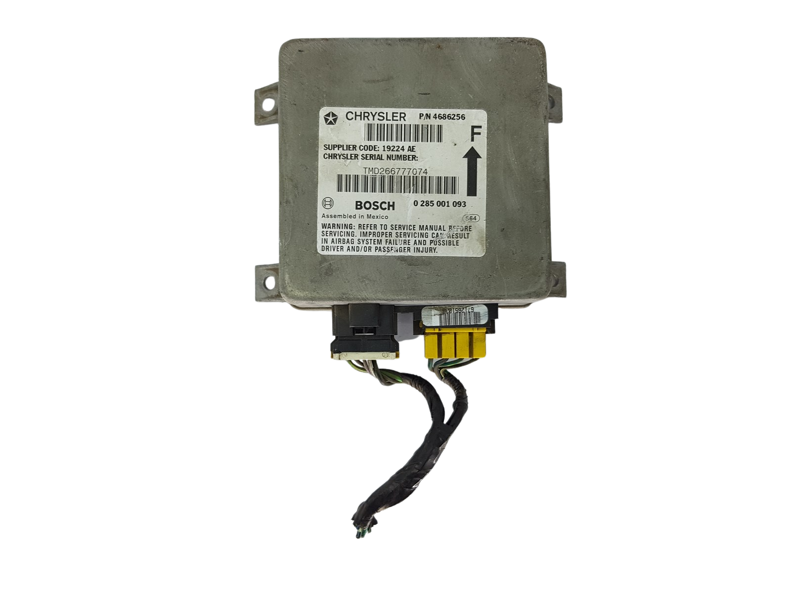 Ohjausyksikkö 0285001093 4686256 19224 Chrysler Bosch main product photo
