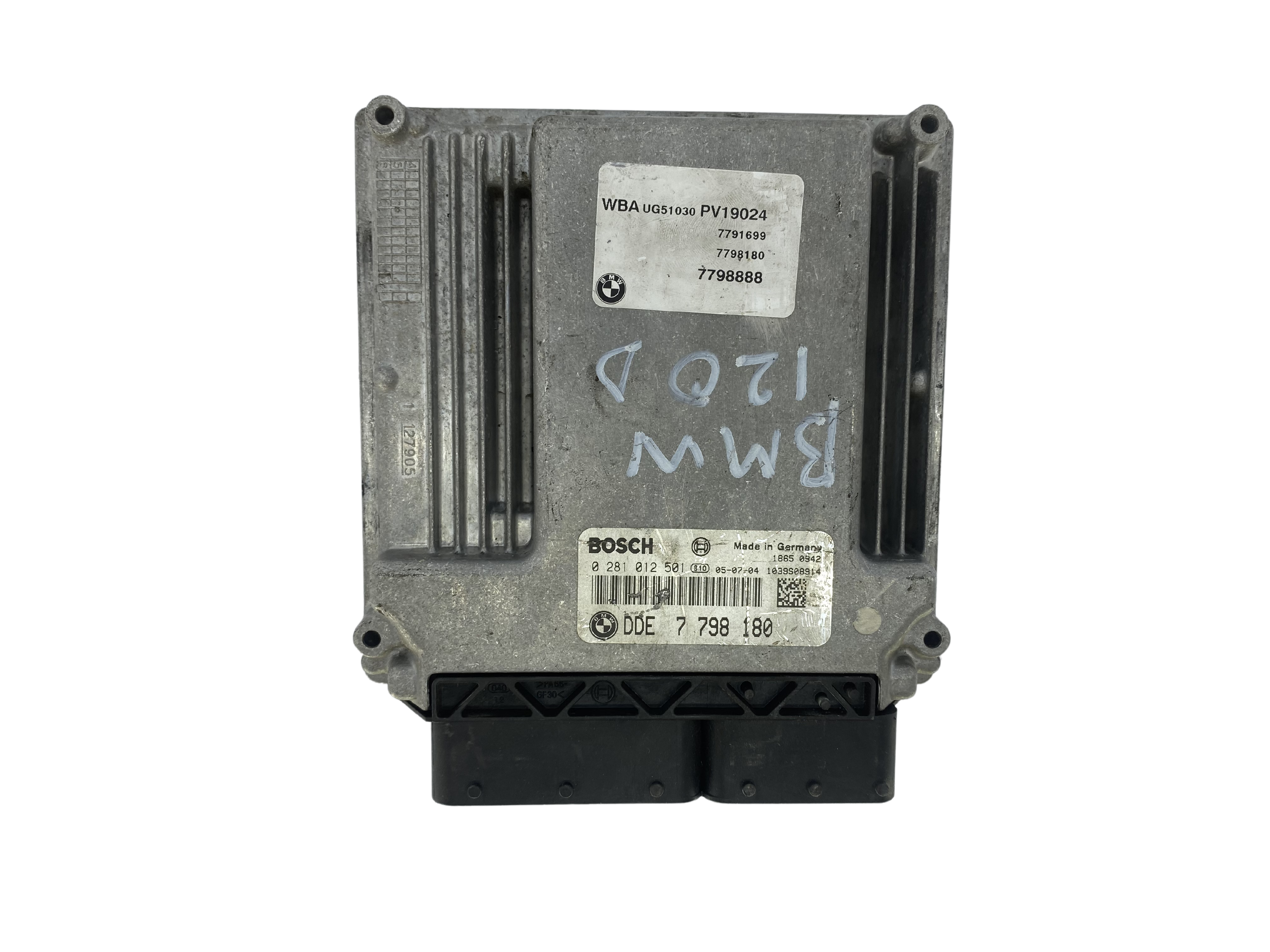 Ohjausyksikkö BMW DDE7798180 0281012501 Bosch 50623 main product photo