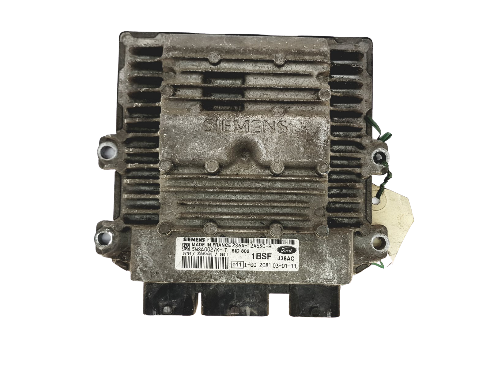 Ohjausyksikkö 2S6A-12A650-BL 5WS40027K-T SID 802 Ford Siemens 27122 main product photo
