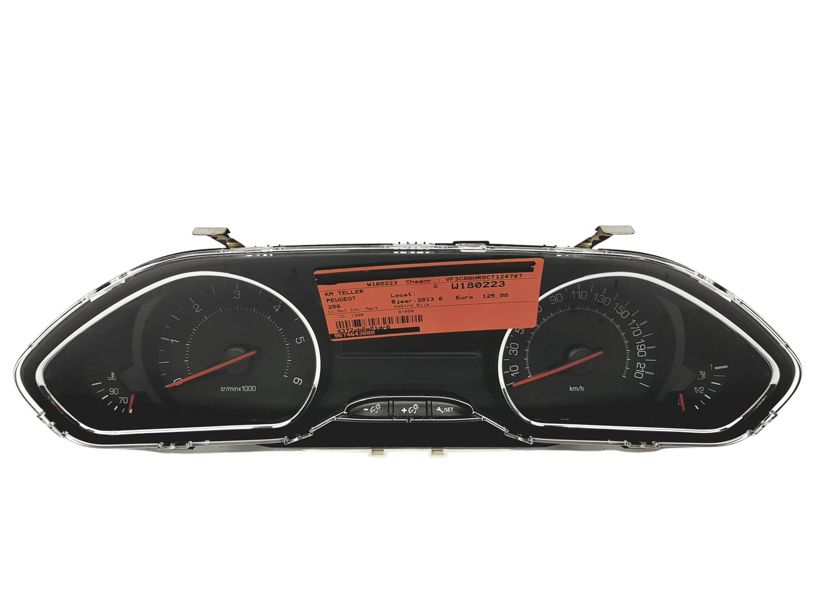 Kierroslukumittari Peugeot 208 9674643080 G 32417 main product photo