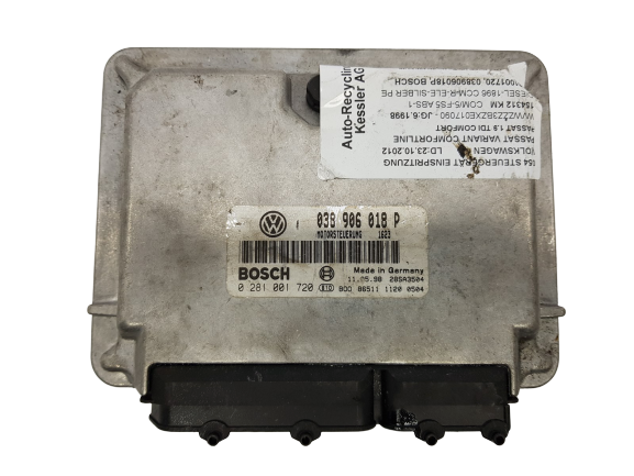 Ohjausyksikkö VW Audi 038906018P 0281001720 Bosch main product photo