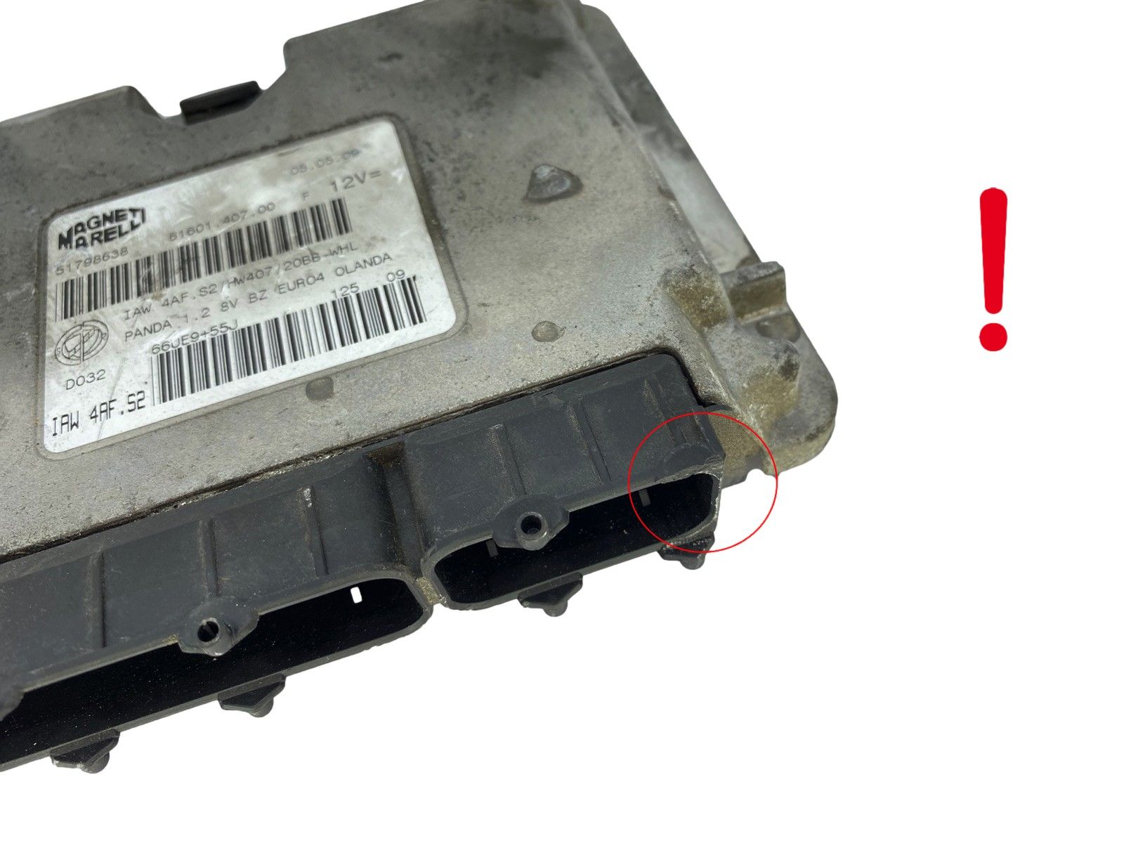 Ohjausyksikkö IAW4AF.S2 51798638 61601.407.00 Fiat Magneti Marelli 60990 main product photo
