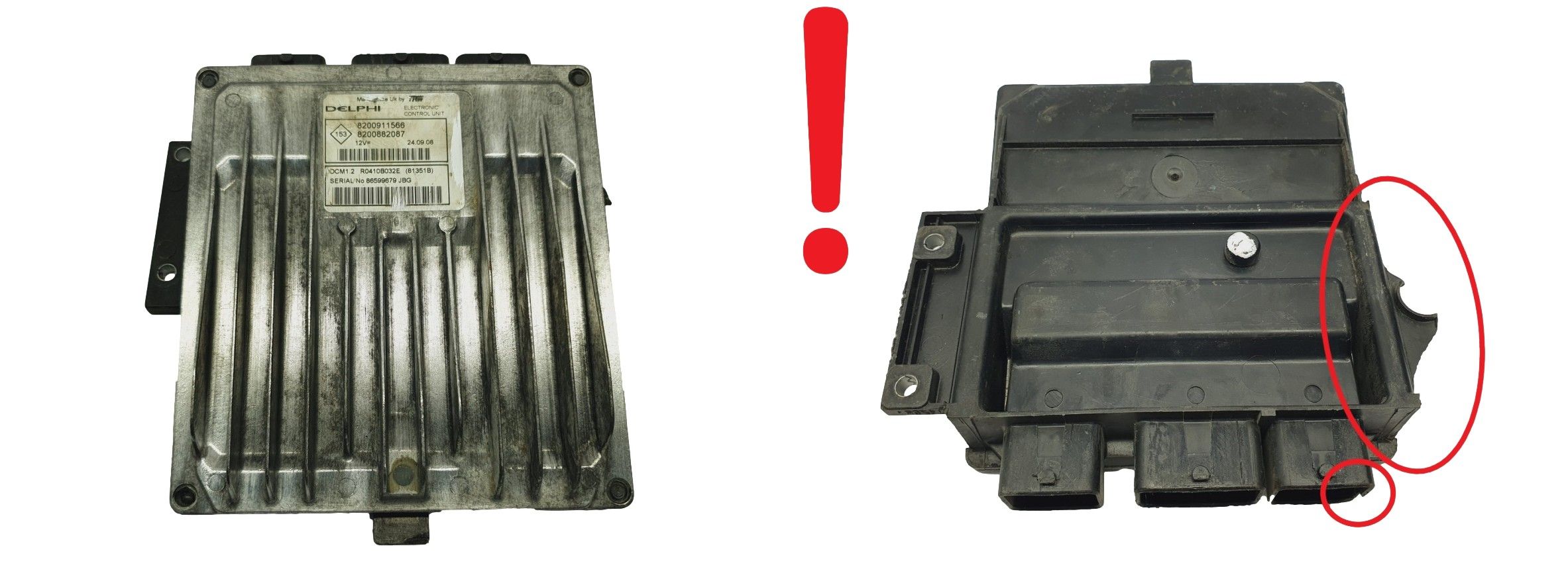 Ohjausyksikkö 8200911566 8200882087 R041B032E 81351B Renault Delphi main product photo