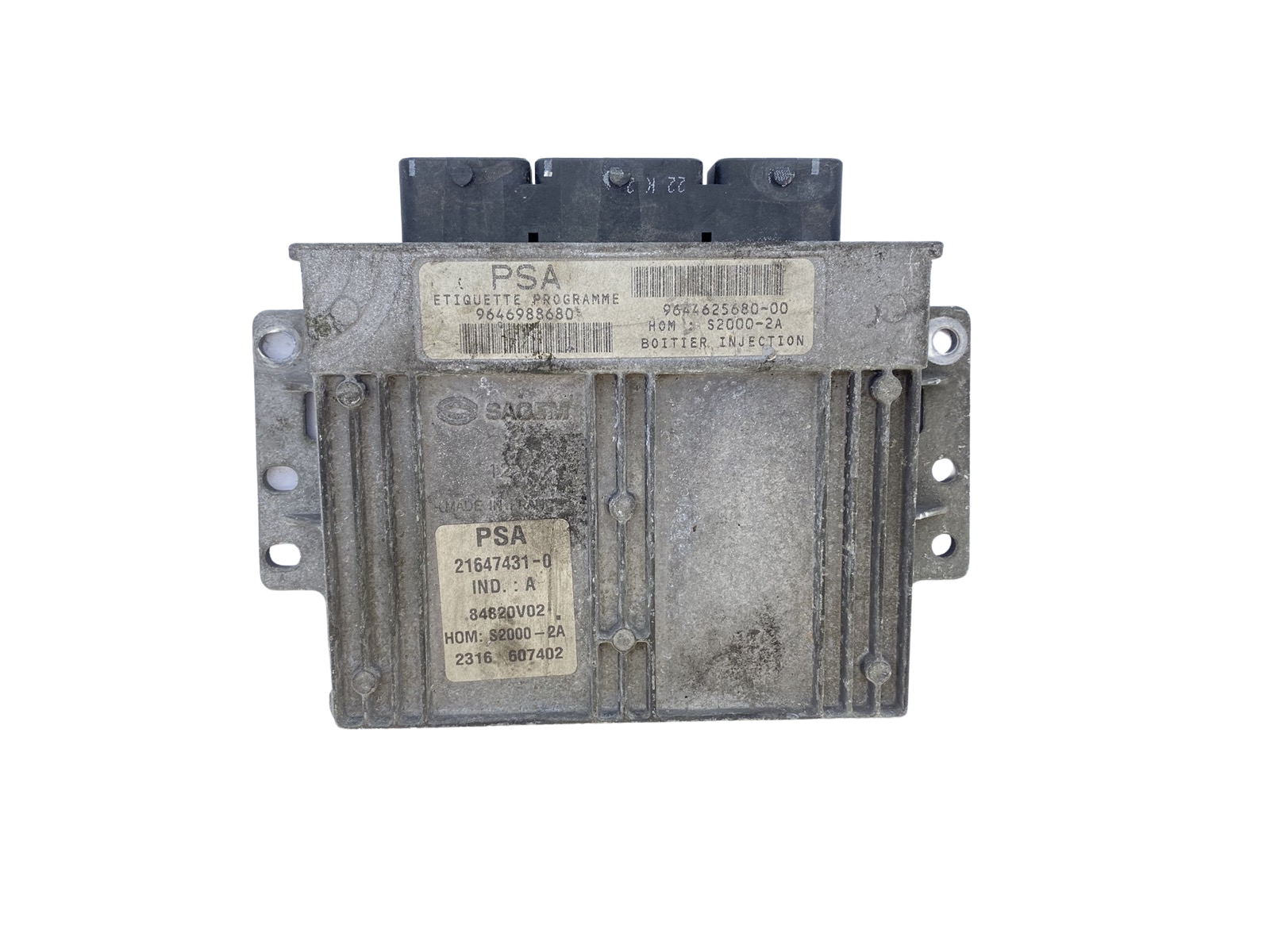 Ohjausyksikkö 9646988680 9644625680 21647431-0 84820V02 PSA Sagem 60720 main product photo