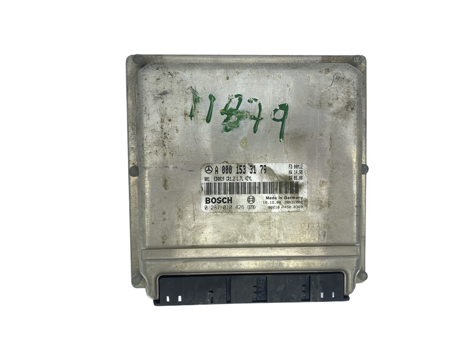 Ohjausyksikkö A0001533179 0281010426 Mercedes Bosch 63409 main product photo