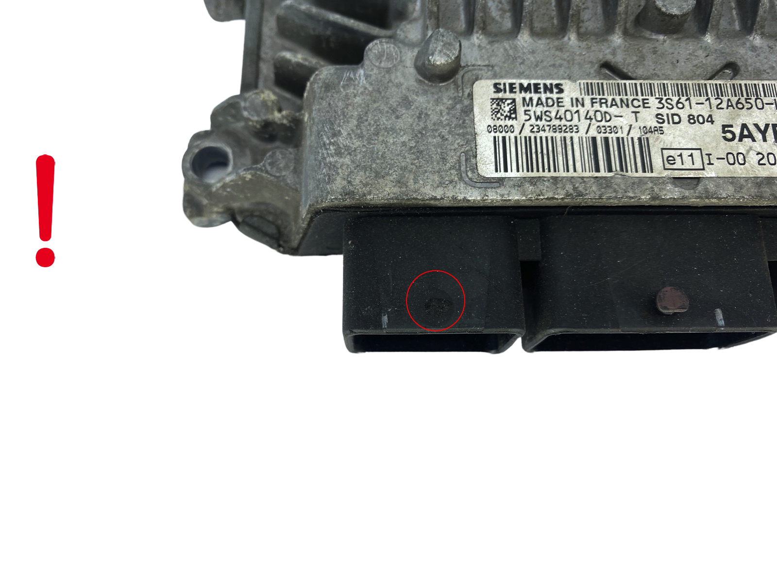 Ohjausyksikkö 3S61-12A650-LB 5WS40140D-T SID 804 Ford Siemens 48453 main product photo
