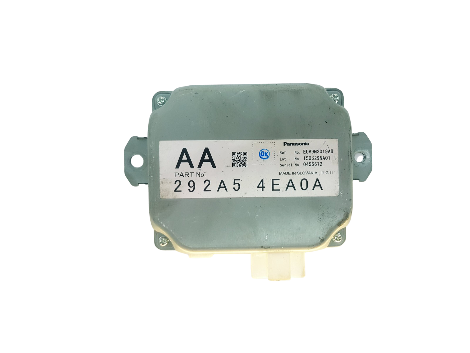 Ohjausyksikkö 292A54EA0A EUV9NS019AB Nissan Panasonic 31556 main product photo