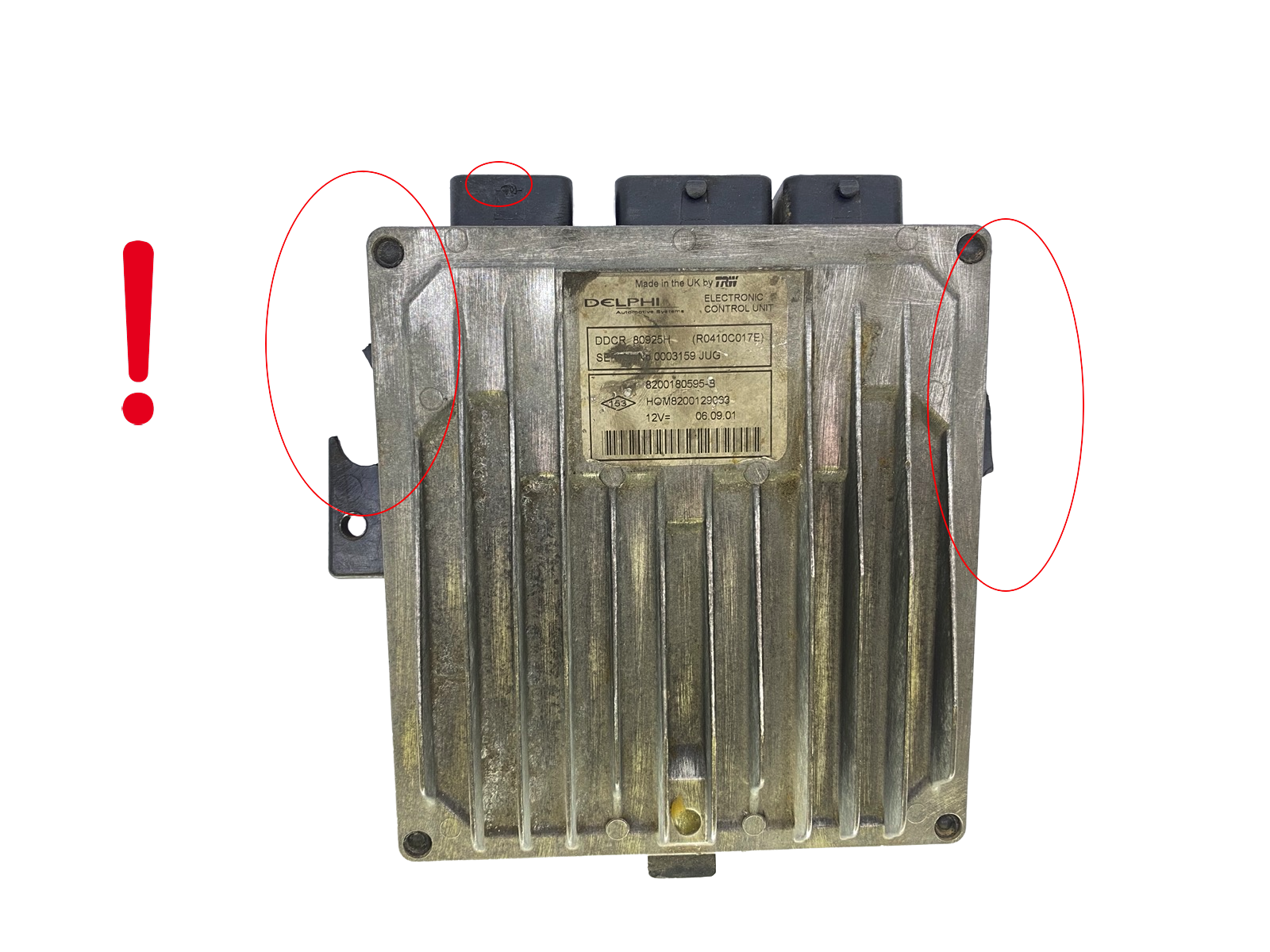 Ohjausyksikkö 8200180595-B 8200129063 R0410C017E Renault Delphi 56426 main product photo